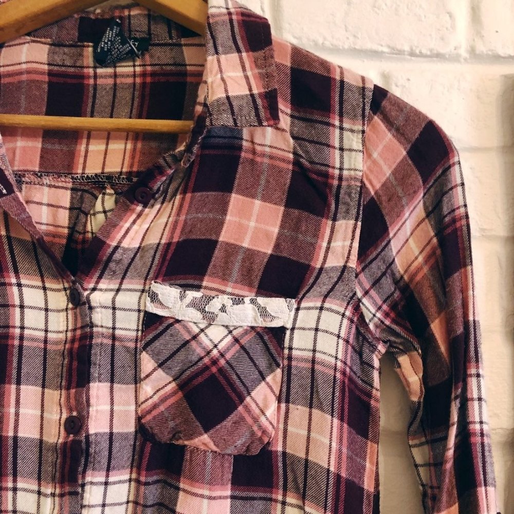 Flannel Button Up - Picture 2 of 6